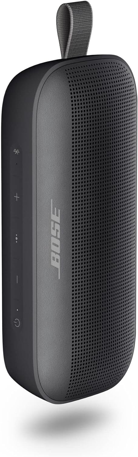 Bose SoundLink Flex Bluetooth Portable Speaker, Wireless Waterproof Speaker  for Outdoor Travel - Black (Renewed)